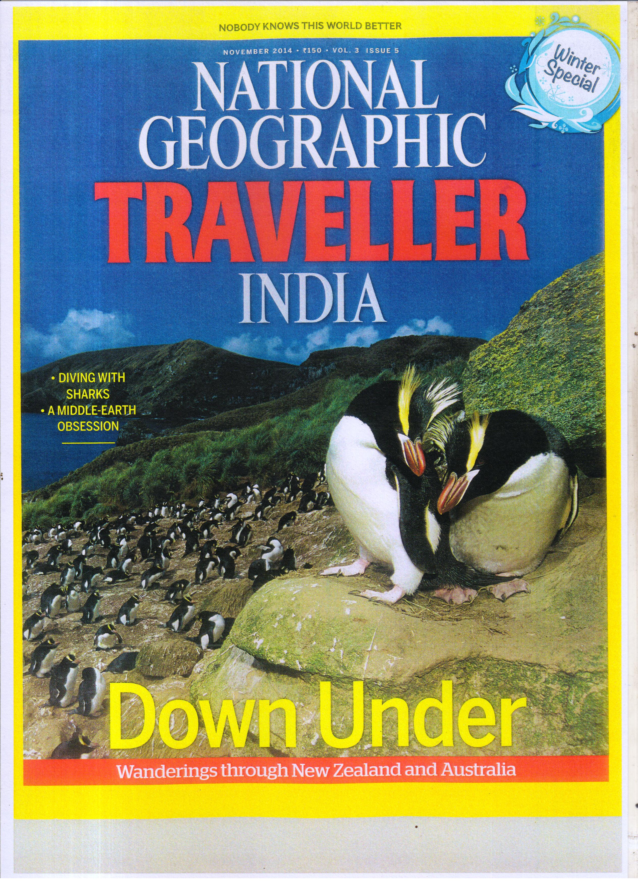 Nov 2014 - National Geographic Magazine Covers Hotel Kabli view_1